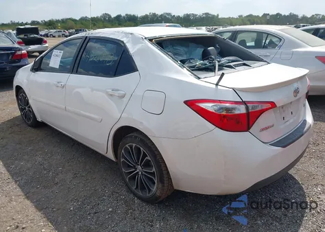 2016 Toyota Corolla S Plus z USA, uszkodzony, nr VIN 2T1BURHEXGC634062